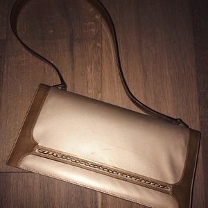 GORGEOUS vintage St. John gold evening bag